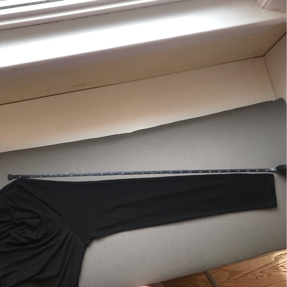 EUC INC International Concepts Swoop Neck Top/ Large/ Black/ 100% Modal Rayon - Picture 9 of 9